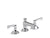 Kallista P24600-LV Bellis Lavatory Bathroom Sink Faucet, Traditional Spout, Lever Handles