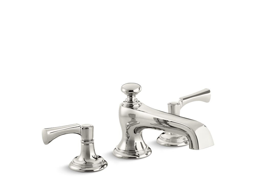 Kallista P24603-LV Bellis Deck-Mount Roman Tub Bath Faucet, Lever Handles