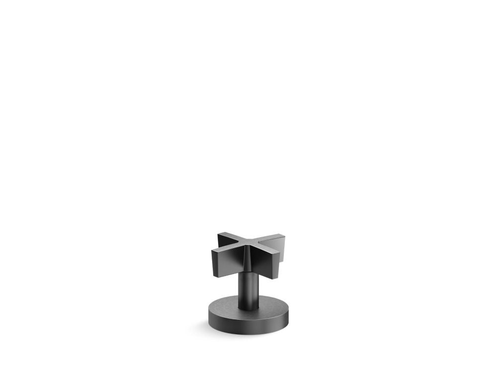 Kallista P24614-CR One Deck-Mount Bath Diverter, Cross Handle