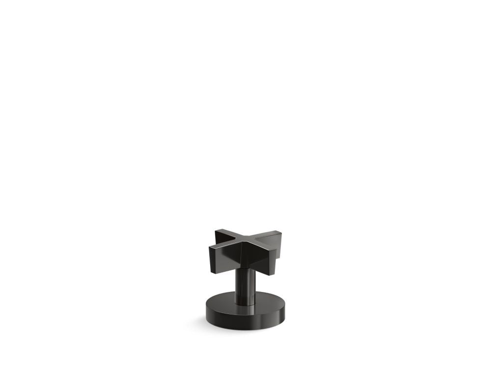 Kallista P24614-CR One Deck-Mount Bath Diverter, Cross Handle