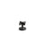 Kallista P24614-CR One Deck-Mount Bath Diverter, Cross Handle