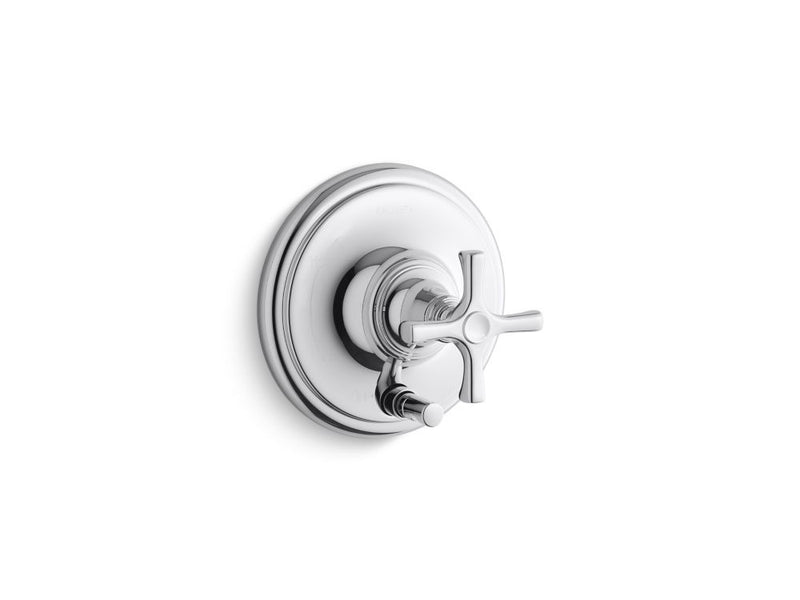 Kallista P24616-CR Bellis Pressure Balance W/ Diverter Trim, Cross Handle