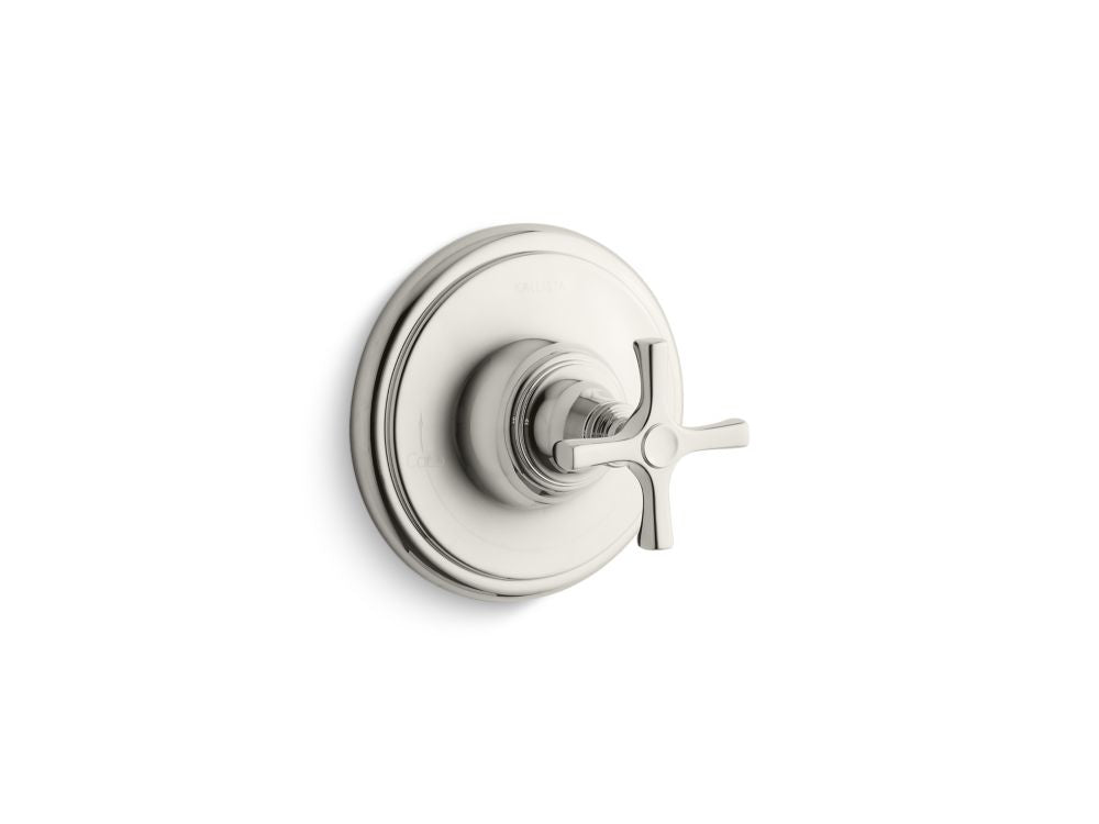 Kallista P24622-CR Bellis Thermostatic Trim, Cross Handle