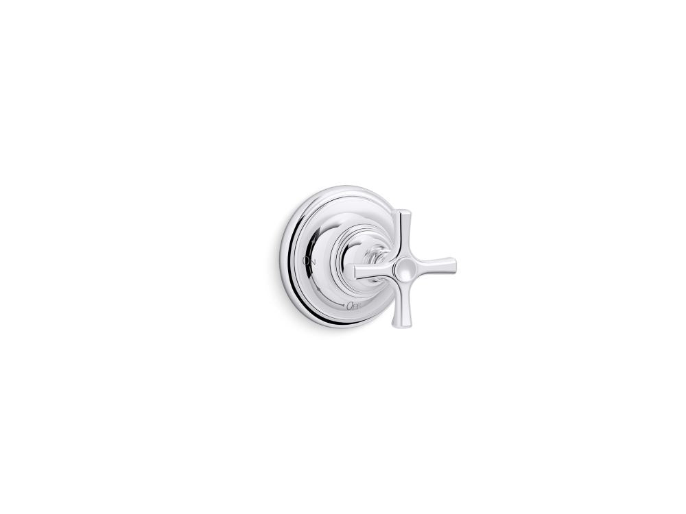 Kallista P24623-CR Bellis Volume Control Trim, Cross Handle