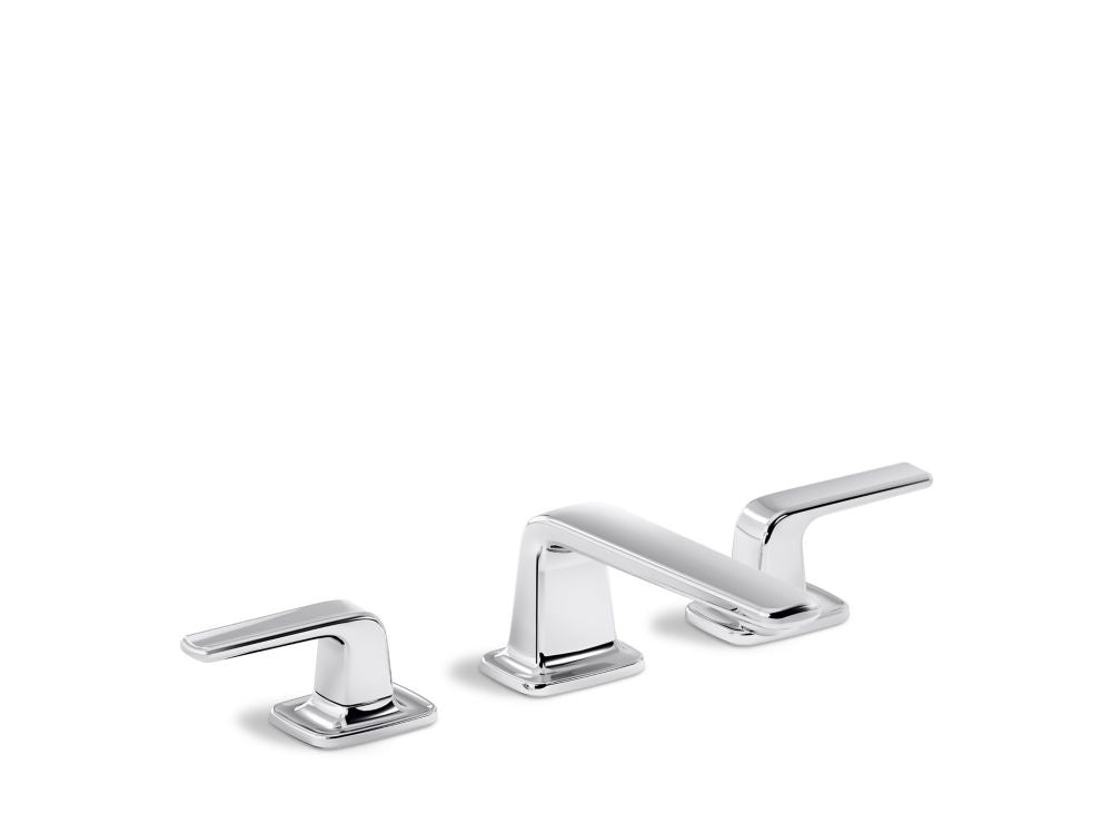 Kallista P24700-LV Per Se Lavatory Bathroom Sink Faucet, Low Spout, Lever Handles