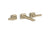 Kallista P24702-LV Per Se Wall-Mount Lavatory Bathroom Sink Faucet, Lever Handles