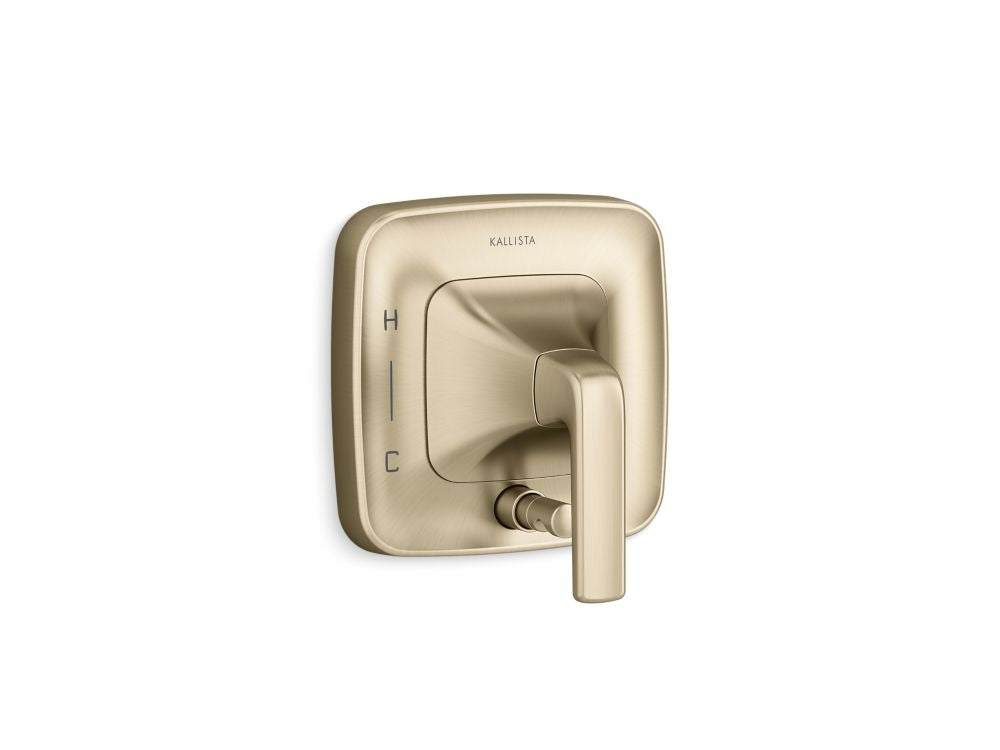 Kallista P24714-LV Per Se Pressure Balance W/ Diverter Trim, Lever Handle