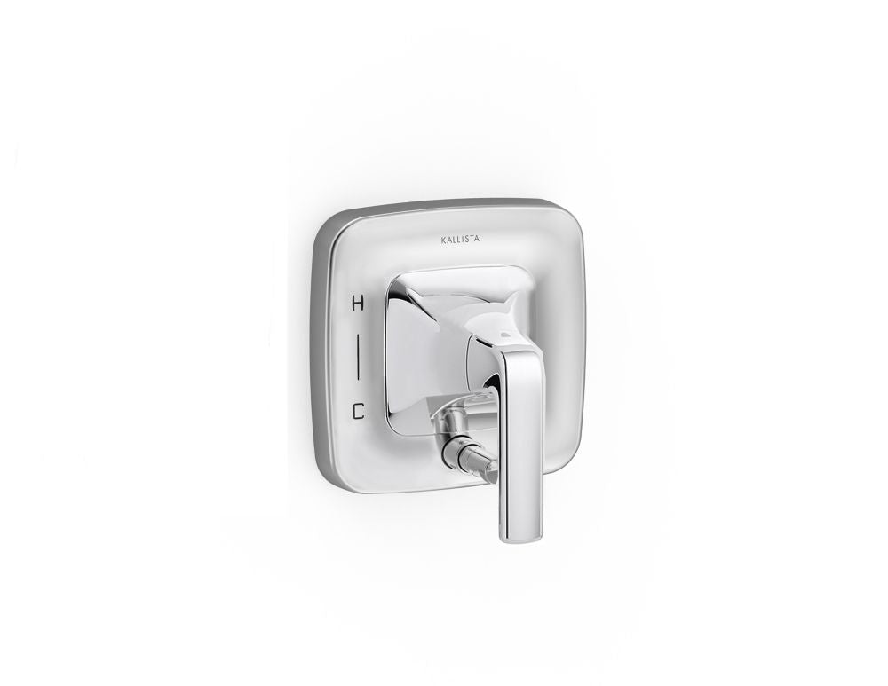 Kallista P24714-LV Per Se Pressure Balance W/ Diverter Trim, Lever Handle