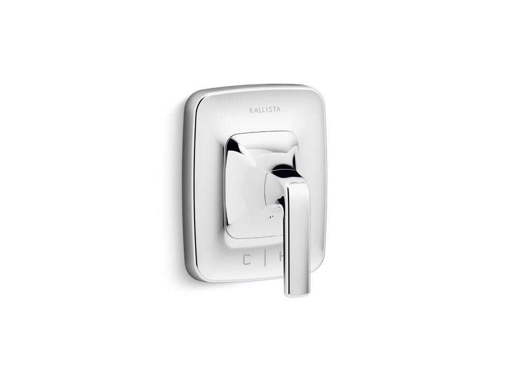 Kallista P24722-LV Per Se Thermostatic Trim, Lever Handle