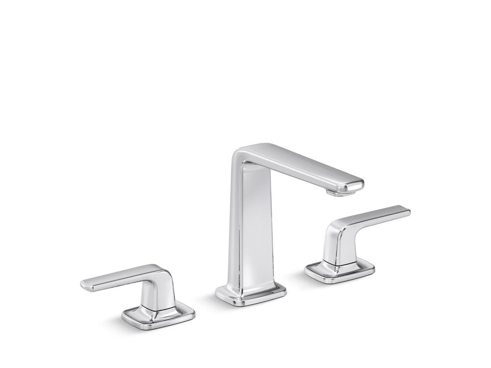 Kallista P24736-LV Per Se Lavatory Bathroom Sink Faucet, Tall Spout, Lever Handles