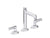 Kallista P24900H Pinna Paletta Lavatory Bathroom Sink Faucet, Tall Spout, Lever Handles