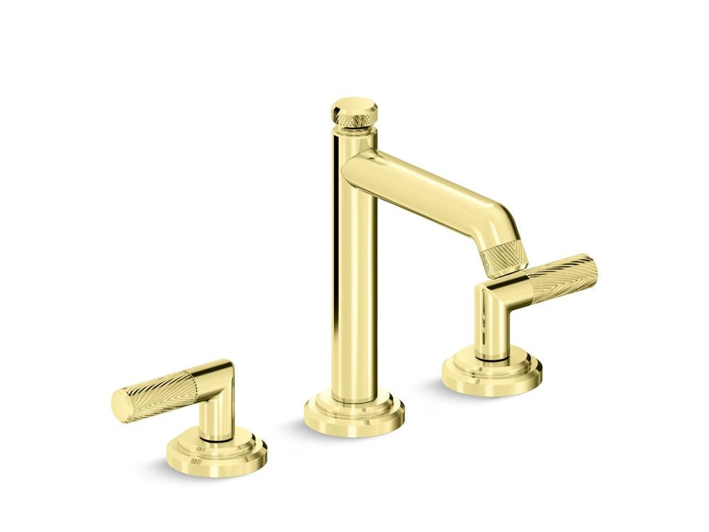 Kallista P24900H Pinna Paletta Lavatory Bathroom Sink Faucet, Tall Spout, Lever Handles