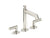 Kallista P24904-LV Pure Paletta Deck-Mount Roman Tub Bath Faucet W/ Diverter, Lever Handles