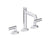 Kallista P24905-LV Pure Paletta Lavatory Bathroom Sink Faucet, Tall Spout, Lever Handles