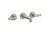Kallista P24911-LV Pure Paletta Wall-Mount Lavatory Bathroom Sink Faucet, Lever Handles