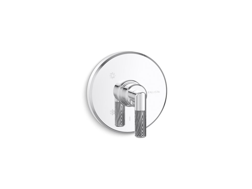 Kallista P24915 Pinna Paletta Pressure Balance Trim, Lever Handle