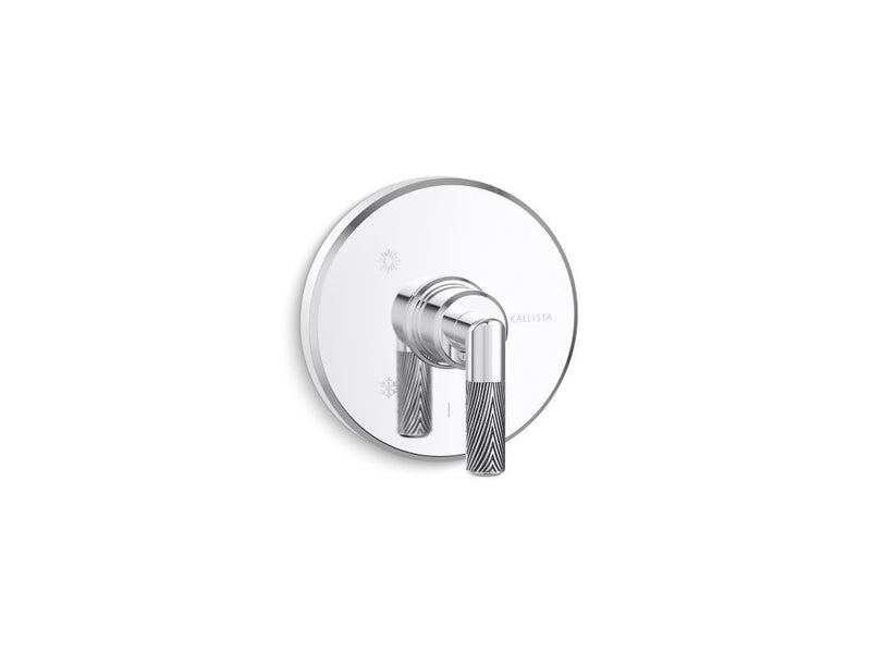 Kallista P24915 Pinna Paletta Pressure Balance Trim, Lever Handle