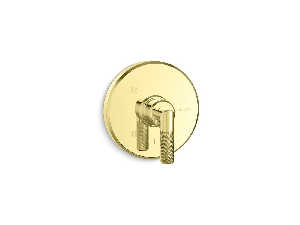 Kallista P24915 Pinna Paletta Pressure Balance Trim, Lever Handle