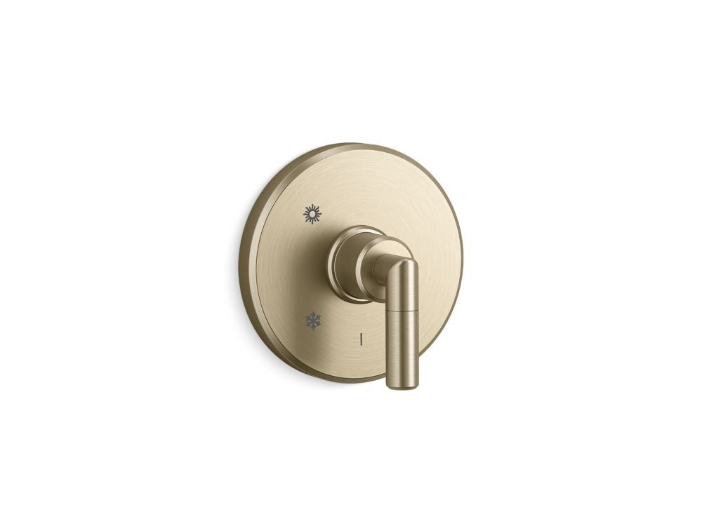 Kallista P24918-LV Pure Paletta Pressure Balance Trim, Lever Handle