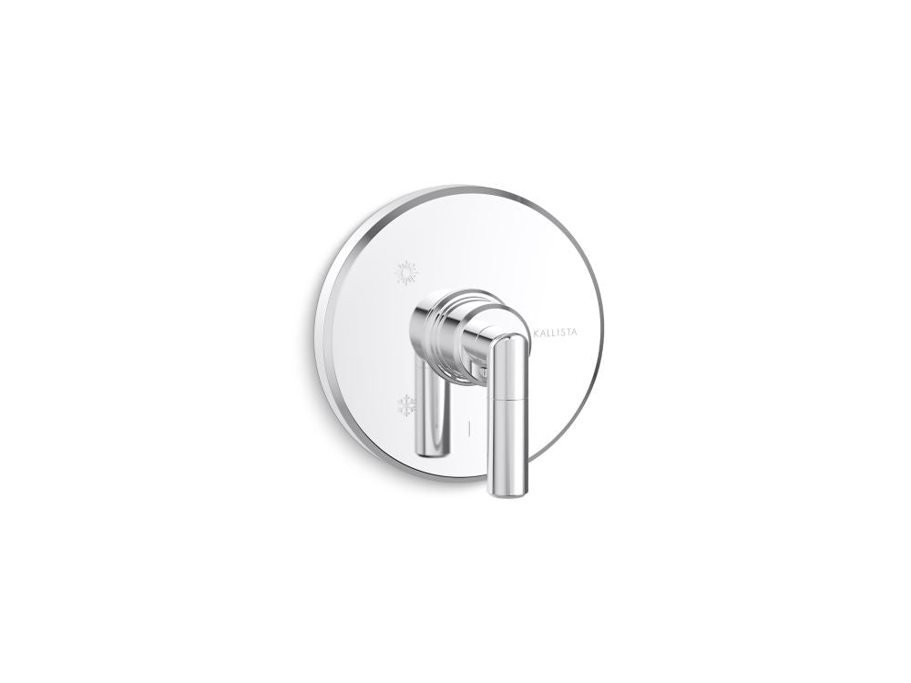 Kallista P24918-LV Pure Paletta Pressure Balance Trim, Lever Handle