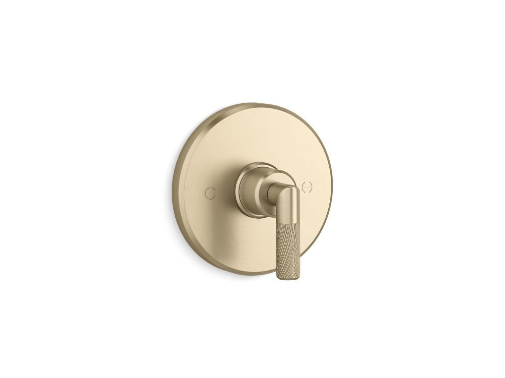 Kallista P24922 Pinna Paletta Thermostatic Trim, Lever Handle