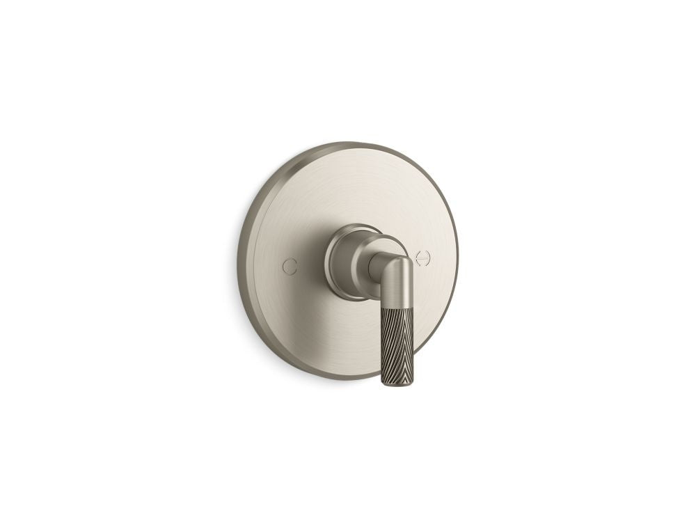 Kallista P24922 Pinna Paletta Thermostatic Trim, Lever Handle