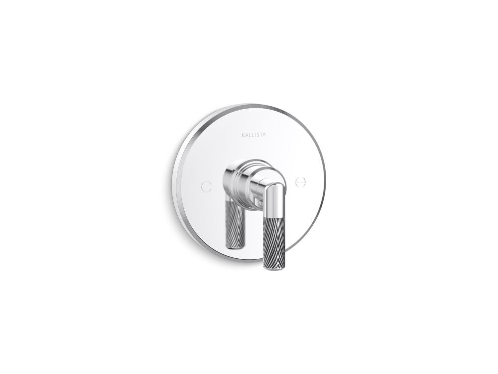 Kallista P24922 Pinna Paletta Thermostatic Trim, Lever Handle