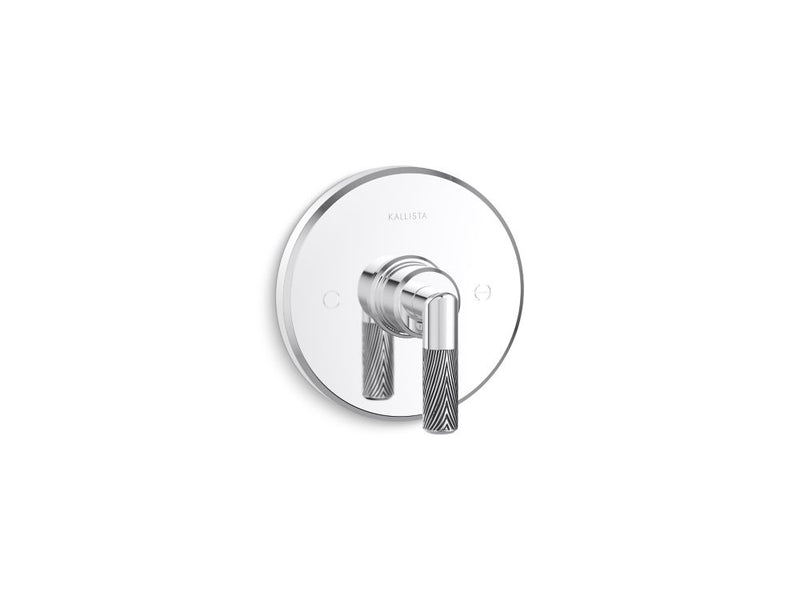 Kallista P24922 Pinna Paletta Thermostatic Trim, Lever Handle