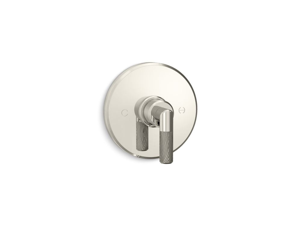 Kallista P24922 Pinna Paletta Thermostatic Trim, Lever Handle