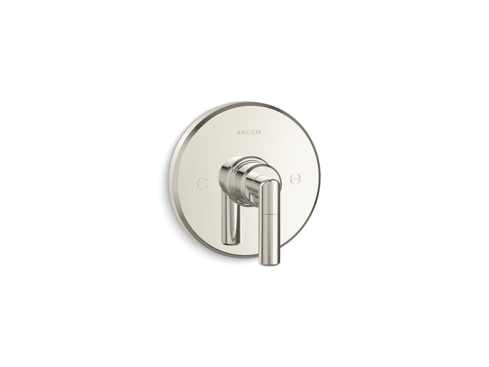 Kallista P24925-LV Pure Paletta Thermostatic Trim, Lever Handle