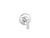 Kallista P24927-LV Pure Paletta 2 Or 3-Way Transfer Trim, Lever Handle