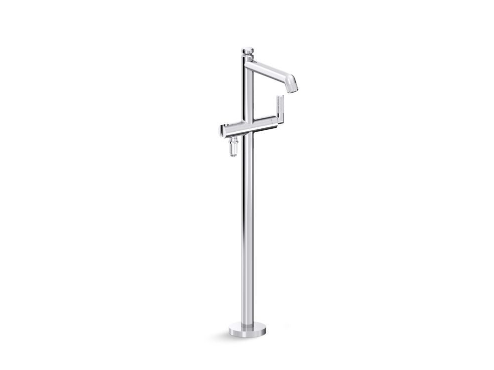 Kallista P24977 Pinna Paletta Freestanding Bath Faucet, Less Handshower