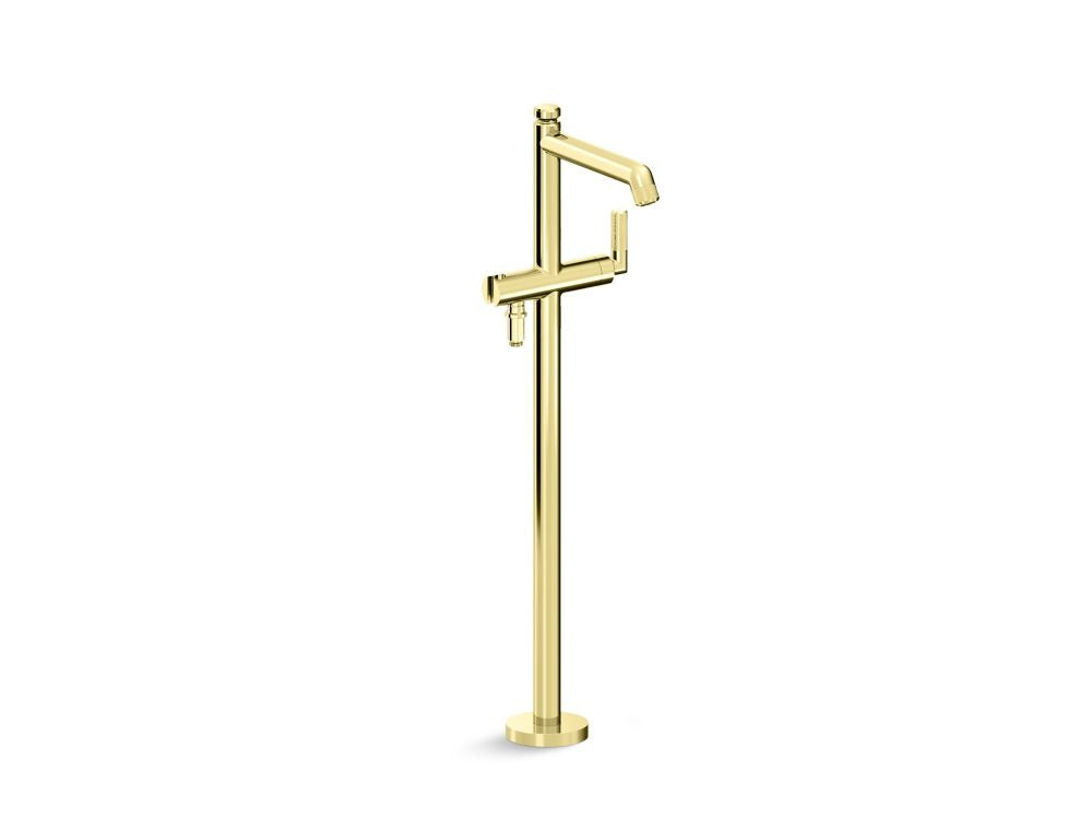 Kallista P24977 Pinna Paletta Freestanding Bath Faucet, Less Handshower