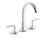 Kallista P25003-LV Script Deck-Mount Roman Tub Bath Faucet W/ Diverter, Lever Handles