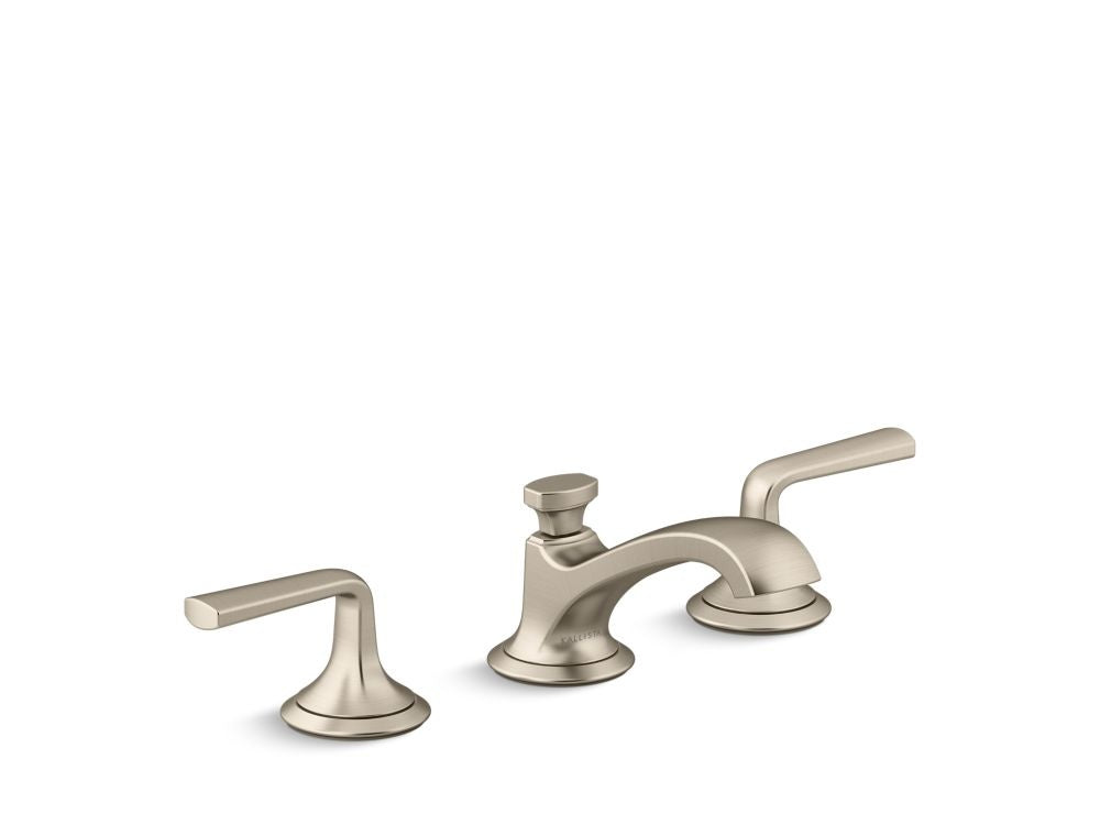 Kallista P25006-LV Script Lavatory Bathroom Sink Faucet, Low Spout, Lever Handles