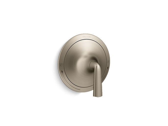 Kallista P25022-LV Script Thermostatic Trim, Lever Handle