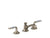 Kallista P25054-SPR Script Lavatory Bathroom Sink Faucet, Low Spout, Spring Rain Lever Handles