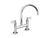 Kallista P25202-LV One Kitchen Deck-Mount Bridge Faucet, Lever Handles