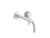 Kallista P26675-00 One™Wall Mount Single Control Enlongated