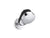 Kallista P30529-NM Bandeau Air-Induction Showerhead With Arm, Nero Marquina Band