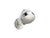 Kallista P30529-WC Bandeau Air-Induction Showerhead With Arm, White Carrara Band