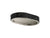 Kallista P30530-NM Bandeau Rain Showerhead, Nero Marquina Band