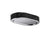 Kallista P30530-NM Bandeau Rain Showerhead, Nero Marquina Band