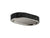 Kallista P30530-NM Bandeau Rain Showerhead, Nero Marquina Band