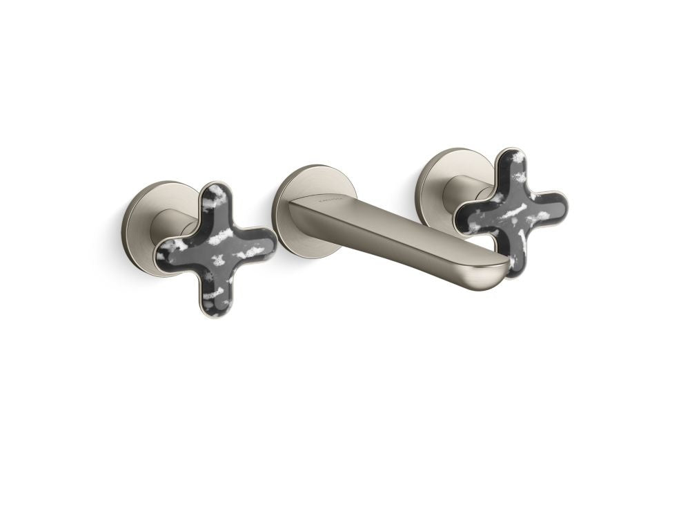 Kallista P32076-JST 002 Ws Wall Mount Sink Faucet Zebra Jasper