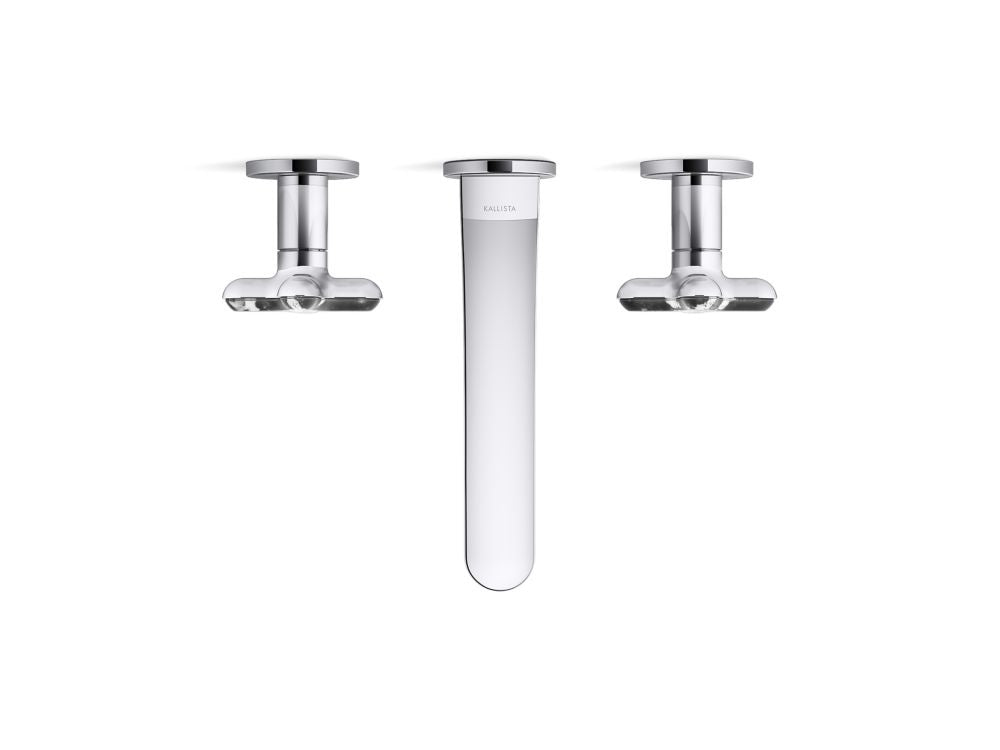 Kallista P32076-JST 002 Ws Wall Mount Sink Faucet Zebra Jasper