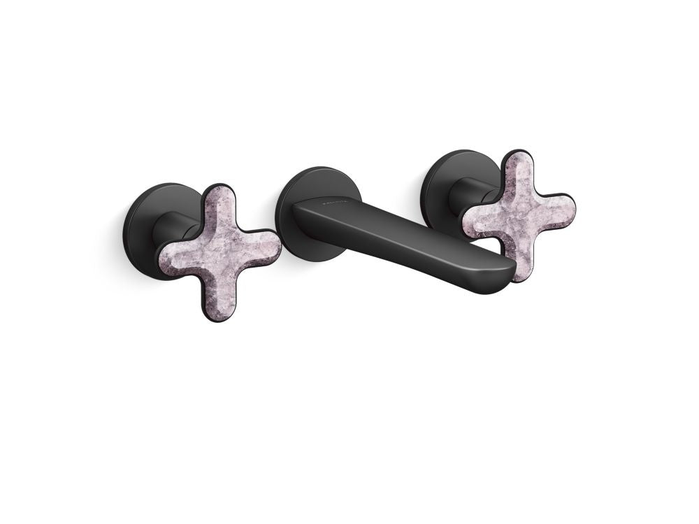 Kallista P32076-RST 002 Ws Wall Mount Sink Faucet Rose Quartz