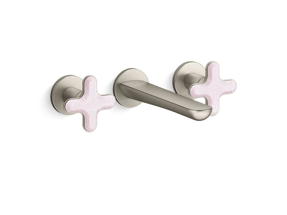 Kallista P32076-RST 002 Ws Wall Mount Sink Faucet Rose Quartz