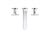 Kallista P32076-RST 002 Ws Wall Mount Sink Faucet Rose Quartz