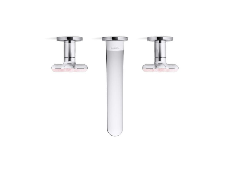 Kallista P32076-RST 002 Ws Wall Mount Sink Faucet Rose Quartz